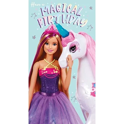 Imagen de Danilo Promotions LTD tarjeta de cumpleaños Barbie, felicitación oficial