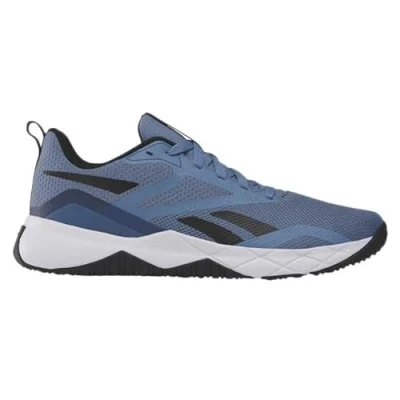 Imagen de Reebok NFX Trainer Zapatillas de entrenamiento, Hombre, Talla: 47, Blue/black/footwear white Zapatos