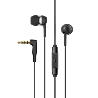 Imagen de Auriculares De botón Sennheiser CX 80S, botón, Con cable, Micrófono, Negro