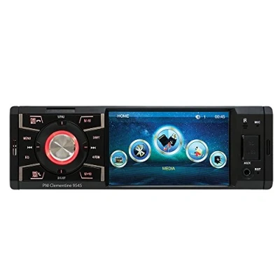 Imagen de Bluetooth Radio de Coche, Single DIN Autoradio PNI Clementine 9545 1DIN Pantalla 4 Pulgadas, 50W x 4, Bluetooth, FM, SD y USB, 2 RCA Video IN/out