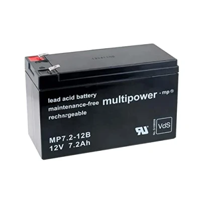 Imagen de Powery Batería de Plomo sellada (multipower) MP7,2 12B VDS