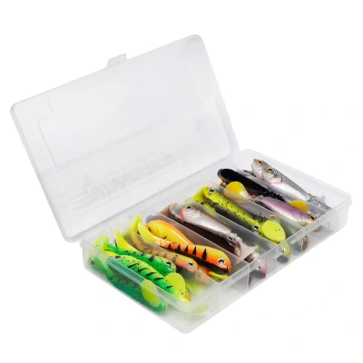 Imagen de Berkley Pulse Shad MixBox 8cm (36 piezas) Shads