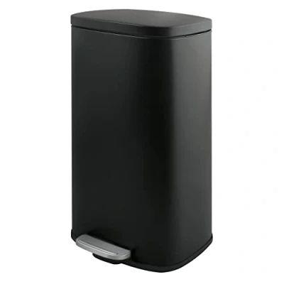 Imagen de Spirella SP2712 Cubo de Basura 50 litros Cocina, Cierre Suave, Interior plástico, con Pedal, Color Negro