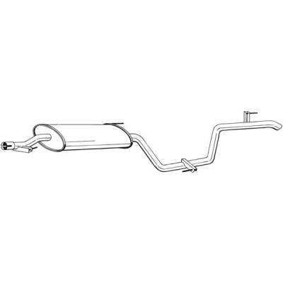 Imagen de Silenciador posterior BOSAL 292 021