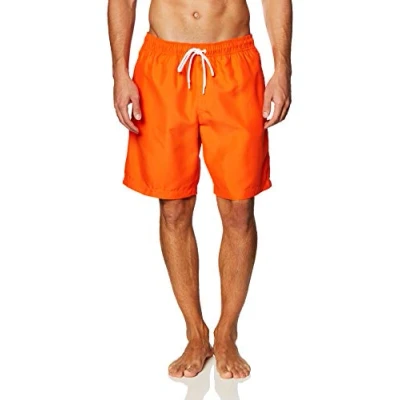 Imagen de Amazon Essentials Traje de Baño 23 Cm Secado Rápido Hombre, Naranja, XL