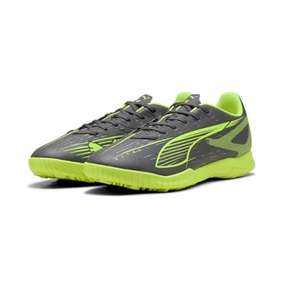 Imagen de Puma Ultra 5 Play TT, Zapatillas de Fútbol Unisex Adulto, Matte Aged Silver Yellow Alert Silver, 40 EU