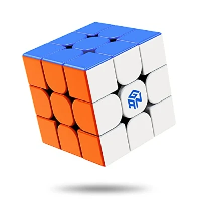 Imagen de ROXENDA GAN 356 RS Speed Cube, Stickerless 356RS Speedcube, 3x3 Cube V3 System Cubo de Velocidad 3x3x3 for Beginners and Professionals, R Upgraded Version