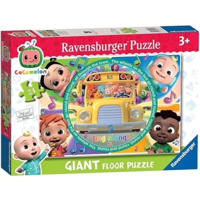 Imagen de Ravensburger Cocomelon 24 Piece Giant Floor Jigsaw Puzzlesfor Kids Age 3 Years Up Educational Toys for Toddlers
