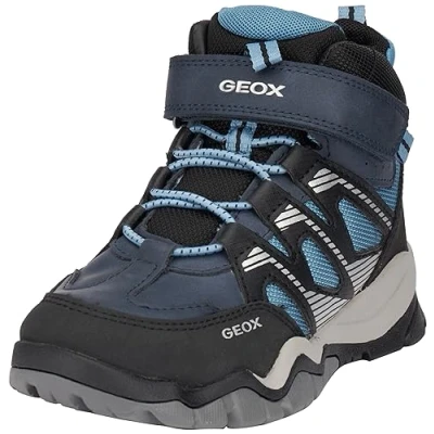 Imagen de Geox J MONTRACK BOY B ABX, Zapatillas para Niños, NAVY/LT AVIO, 32 EU