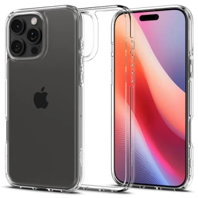 Imagen de Spigen Ultra Hybrid TPU Back Cover Transparente Apple iPhone 16 Pro