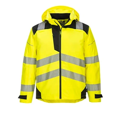 Imagen de Portwest Chubasquero Transpirable Pw3 Extreme, Tamaño: L, Color: Amarillo/Negro, PW360YBRL