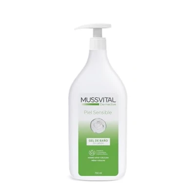 Imagen de Mussvital Dermactive, Gel de baño para Pieles Sensibles, 750 ml