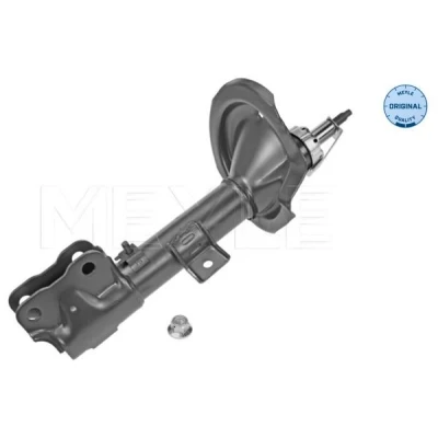 Imagen de MEYLE 32 26 623 0003 amortiguador Eje delantero, izquierda Presión de gas Bitubular Columna Espiga arriba ORIGINAL Quality