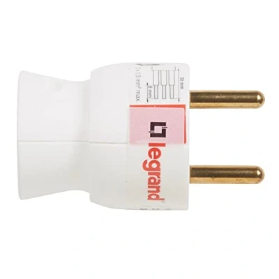 Imagen de Legrand LEG50101 Clavija macho (2P + T, 16 A, monopieza)