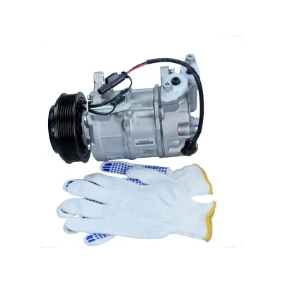 Imagen de MAXGEAR AC330045 Compresor de Aire Acondicionado VS14 12V PAG 46 YF R1234yf, R134a con acoplamiento magnético, junta tórica BMW: 5 Sedán, X3
