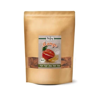 Imagen de Biojoy Mango deshidratado Ecológico (1 kg), sin azúcar añadido y azufre