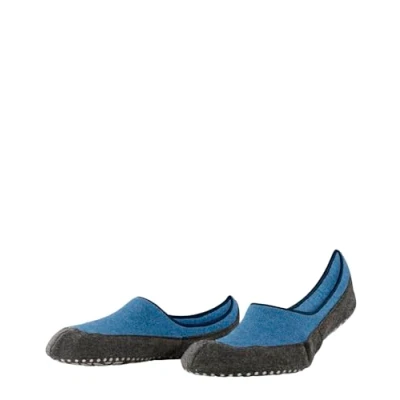 Imagen de FALKE Cosyshoe Invisible M HP lana puños en la suela 1 par, Calcetines para casa Hombre, Azul (Blue Sky 6749), 43 44