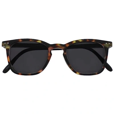 Imagen de OPULIZE Bex Gafas de Lectura para el Sol Montura Diseño Cuadrada Grande Marrón Carey Negro Mate Lentes Tintados Resistentes a Arañazos Bisagras Muelle Hombre Mujer Protección UV400 S64 2 +0.00