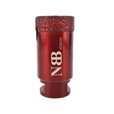 Imagen de NBB Broca de diamante con M14, corona para taladrar en seco y húmedo profesionalmente porcelana dura, cerámica, baldosas, granito, mármol, azulejo, Amoladora Angular (1, 32mm)