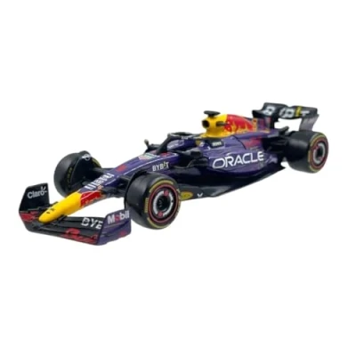 Imagen de Fórmula 1 Verstappen F1 RB19 2023 GP Las Vegas Clasificado 1th Escala 1:43 12 cm BBurago 18 38082V L