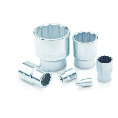 Imagen de Toma de corriente 3/8&quot; y 12 puntas TOPTUL 13 mm kant