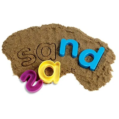 Imagen de Learning Resources Moldes para la arena de las letras minúsculas