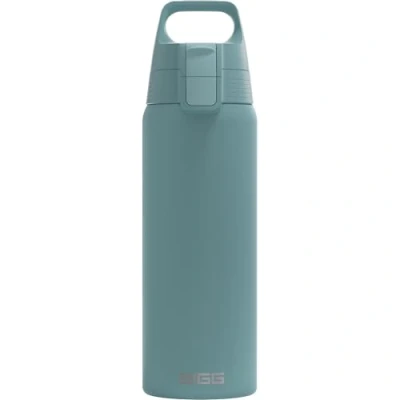 Imagen de Sigg Shield ONE Azul botella reutilizable (0.75 L), hermética sin sustancias nocivas, de acero inoxidable duradera con cierre Top 2