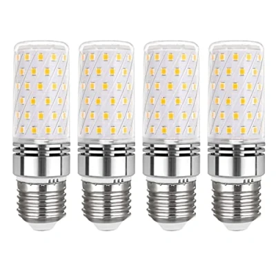 Imagen de Akynite Bombillas LED Maiz E27 12W Luz Neutra 4000K, 1450LM, Equivalente Bombilla Halógena 100W, 360 Grados Luz, AC 230V, para Luce de Techo, No Regulable, pack 4