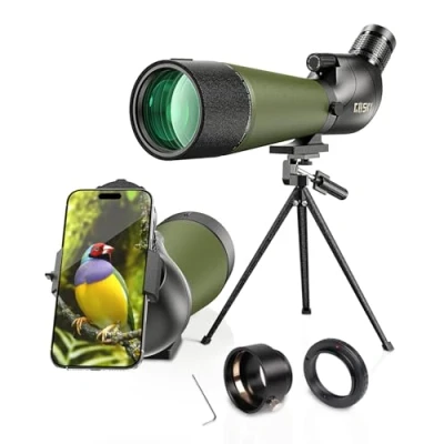 Imagen de Gosky Alcance de detección en ángulo BAK4 actualizado para Tiro al Objetivo, Caza, observación Aves, paisajes Vida Silvestre (Adaptador cámara Compatible con Nikon)