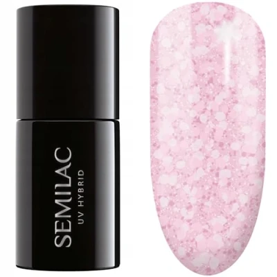Imagen de Semilac Esmalte Semipermanente UV 491 Strawberry Ice 7 ml