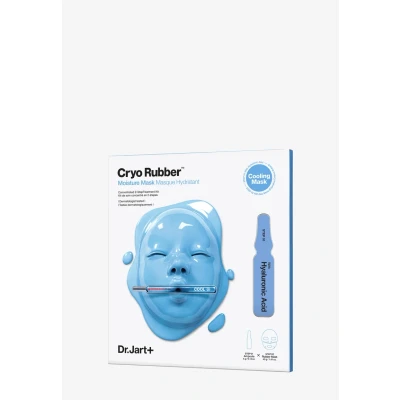 Imagen de Dr.Jart Dermask Cryo Rubber Facial Mask Pack (Moisturizing Hyaluronic Acid &amp; Firming Collagen) NEW UPGRADE Ampoule + 2 Step Kit Acid)