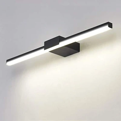 Imagen de HKLY Lámpara de Espejo Baño LED, Prueba Agua IP44 Aluminio Iluminación Luz Blanca Neutra 4000K Contra Niebla Aplique Acrílico Luz,120cm
