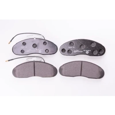Imagen de HELLA 8DB 355 005 341 Juego de pastillas freno con contacto aviso desgaste incorporado RENAULT TRUCKS: B Caja/Chasis