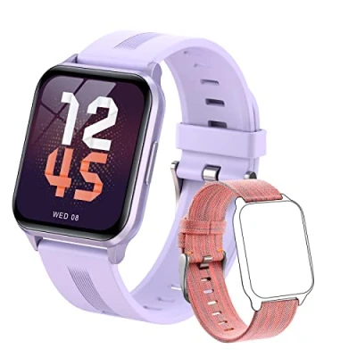Imagen de SUPBRO Pulsera Actividad Inteligente Reloj Smart Band Pantalla AMOLED de 1.69&quot;, Monitor Frecuencia Cardíaca y Oxígeno en Sangre 24 Horas, Rastreador Ejercicios Bluetooth