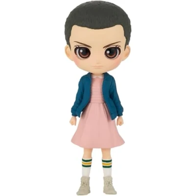 Imagen de Banpresto Figura Q Posket Eleven/Once Stranger Things Multicolor 13cm BP17887
