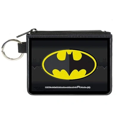 Imagen de Buckle Down Monedero de Lona para Mujer, Batman, Multicolor, 4.25 x 3.25 Pulgadas