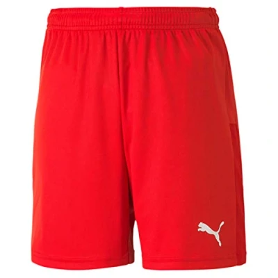 Imagen de Puma Teamgoal Unisex Pantalón corto de deporte para niños, Talla: 7 8a (8), red