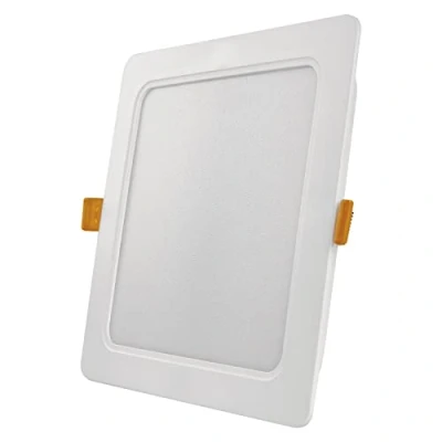 Imagen de EMOS Panel LED de 18 W, plafón cuadrado 1800 lm, empotrable, 17 x cm, blanco neutro 4000 K, incluye controlador LED, extraplano, profundidad montaje 2,6 color