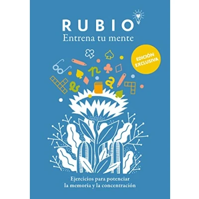Imagen de Ejercicios para potenciar la memoria y concentración (edición exclusiva) (Rubio. Entrena tu mente) (Crecimiento personal)