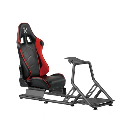 Imagen de Ranqer Racing Simulator cockpit chair with steel frame Cockpit/Racing Rhair Adjustable Backrest for Beginners and Professionals Metal Simracing