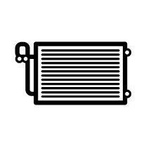 Imagen de NRF 350673 Condensador con secador, junta tórica 14,3mm 11mm 588mm CITROËN: C4 III Hatchback, PEUGEOT: 208 II Hatchback
