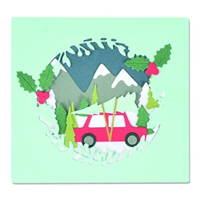 Imagen de Juego de 3 sellos transparentes en capas Sizzix Blossom Heart Lisa Jones 665905 Capítulo 4 2022