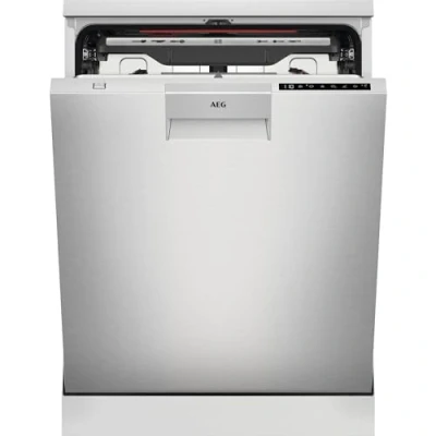 Imagen de Lavavajillas AEG FFB83816PM, 14 servicios, 10 programas, 60 cm, ComfortLift, Inox
