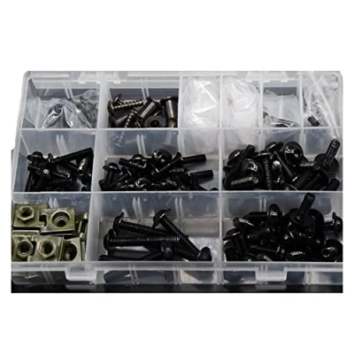 Imagen de BPILOT Tornillos Kit Completo De Carenado, Tuercas Velocidad para Honda CBR600RR CBR 600 RR CBR600 600RR 2003 2004 2005 2006(Nero)