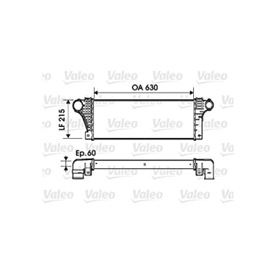 Imagen de VALEO 817941 Intercooler Aluminio