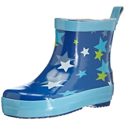 Imagen de Playshoes Botas De Goma Medio Eje, lluvia Unisex niños, Estrellas, 19 EU