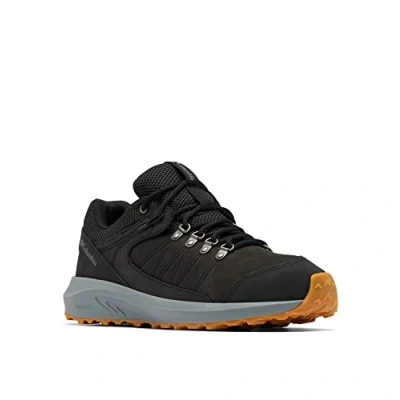 Imagen de Columbia Trailstorm Crest Waterproof Zapatillas De Senderismo Y Trekking impermeables para Hombre, Negro (Black x Ti Grey Steel), 40 EU