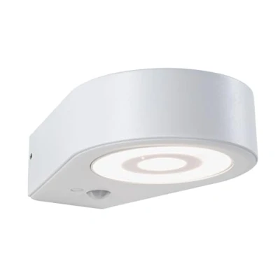 Imagen de Paulmann aplique LED para exterior con sensor Silma blanco 1 luz IP44