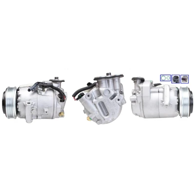 Imagen de LUCAS ACP01094 Compresor de Aire Acondicionado PAG 46 con juntas OPEL: Astra J Hatchback, Sports Tourer, GTC