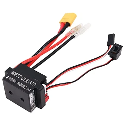 Imagen de WANGCL Controlador de velocidad eléctrico motor cepillado ESC 320A con enchufe XT60, salida BEC 5.6V/2A para Tamiya RC Car Monster Truck Crawler Boat